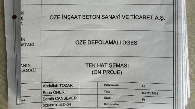 İlk Depolama Enerji Projesi ETKB Onayını Tamamladık.